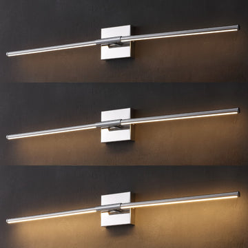 Makena Modern Minimalist Dimmable Integrated LED Metal Wall Sconce